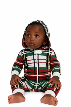 Christmas Bold Plaid Onesie (Baby)