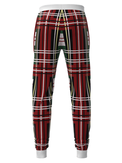 Christmas Bold Plaid Jogger Pants (Men's)