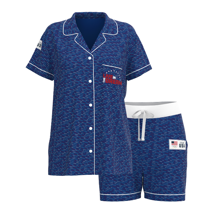 Inspirational Team USA Shorts Sleeve SET (Women's)