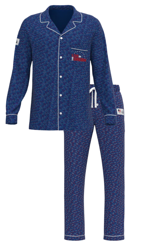 Inspirational Team USA Button Down Long Sleeve SET (Men's)