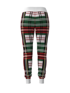 Christmas Bold Plaid Jogger Pants (Women's)