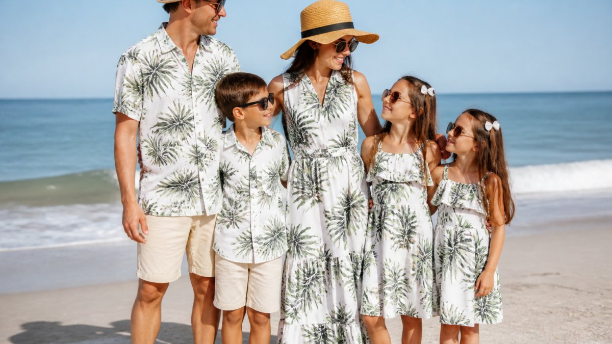 10 Cute Family Matching Outfits for Summer Vacation