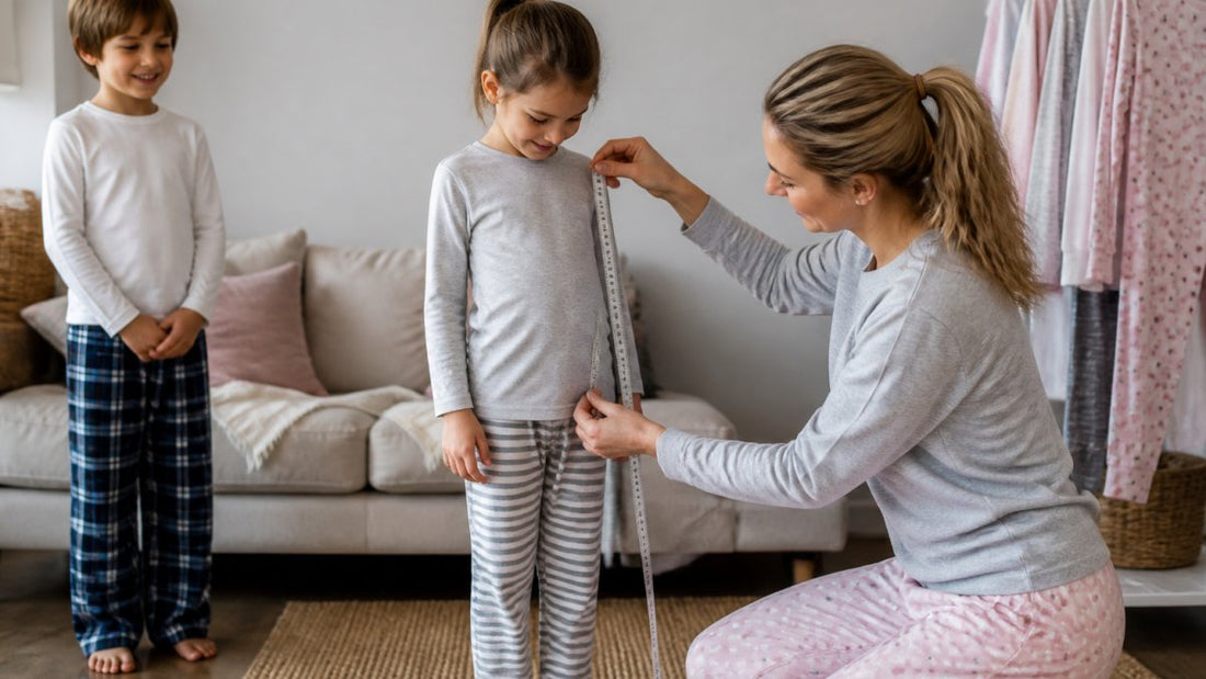 How to Measure for Matching Family Loungewear