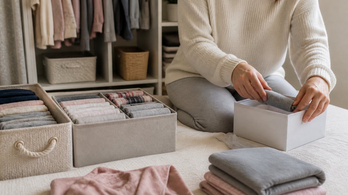 How to Organize and Store Family Loungewear?