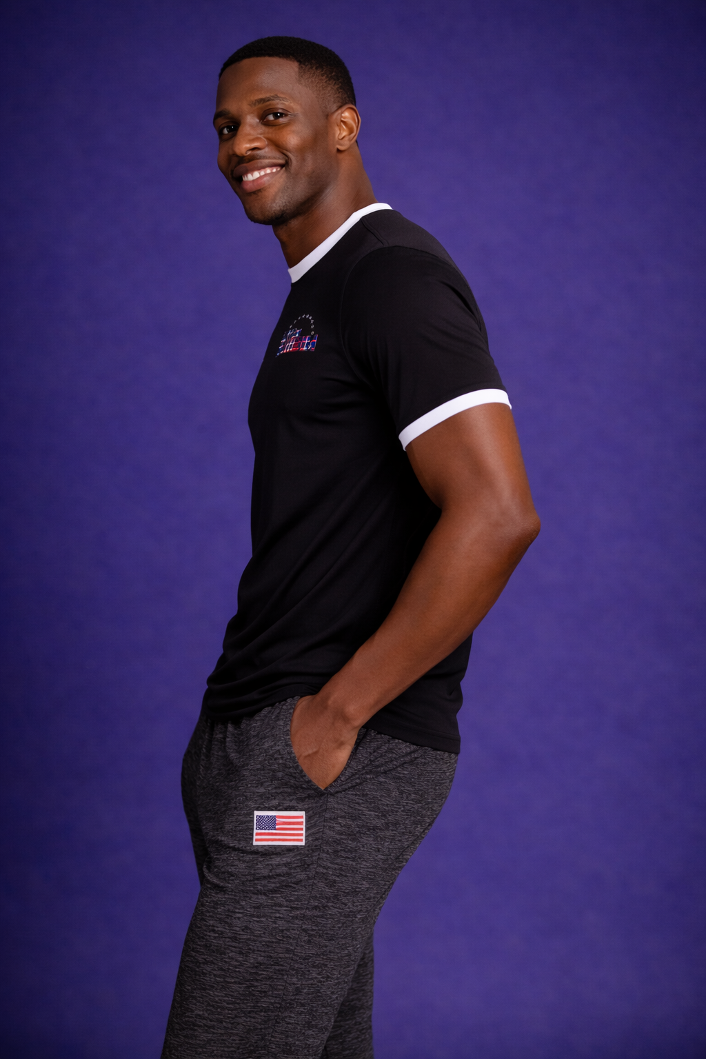 Team USA Plaid Short Sleeve Tops (Men's)
