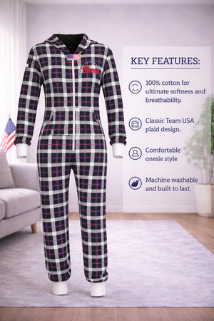 Team USA Plaid Onesies (Women's)
