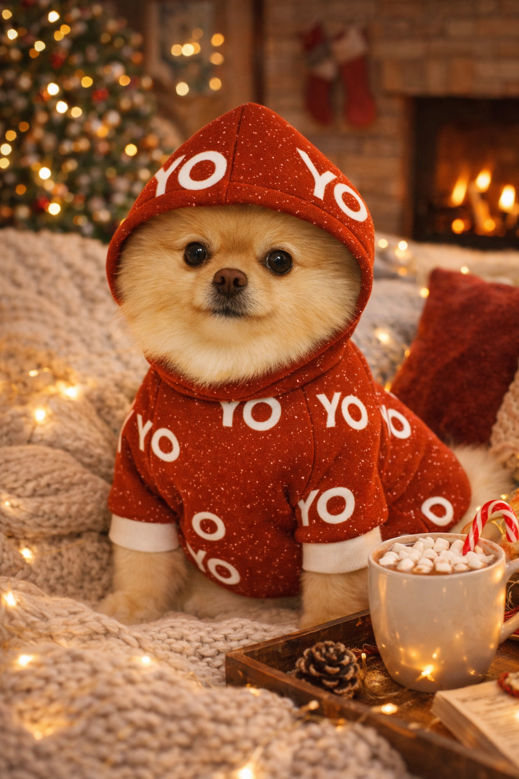 Christmas Doggie Hoodie