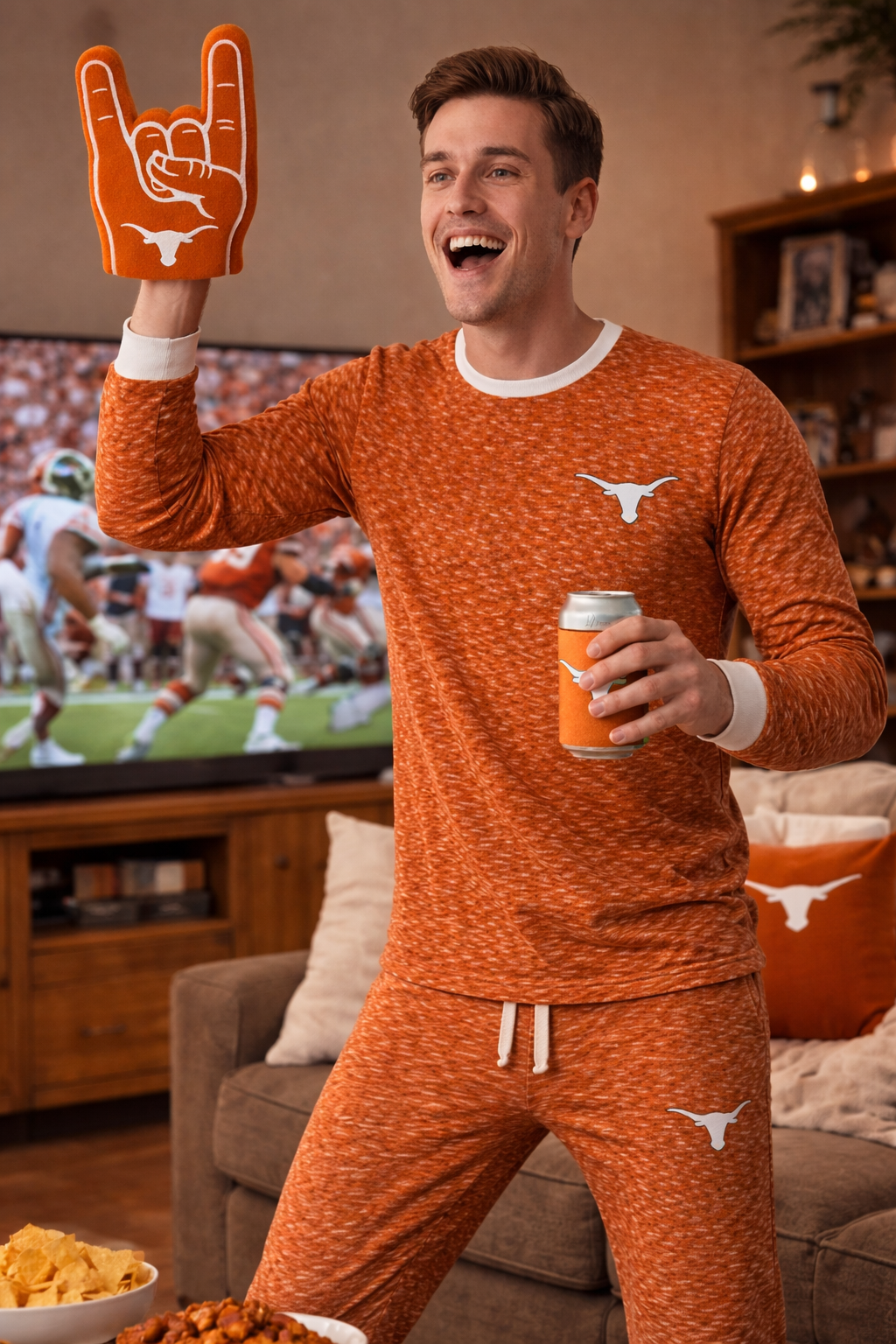 University of Texas Inspirational Long Sleeve Tops (Men's)