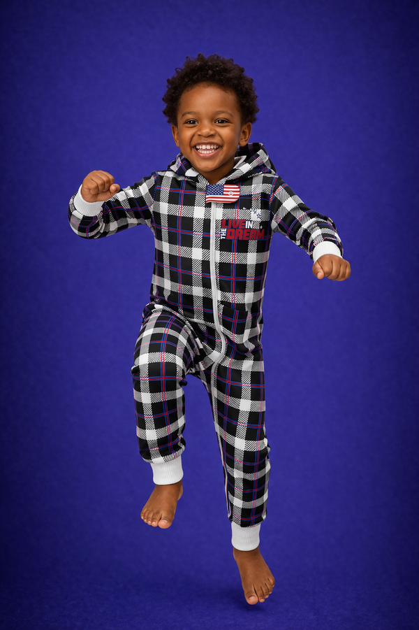 Team USA Plaid Onesies (Kids)