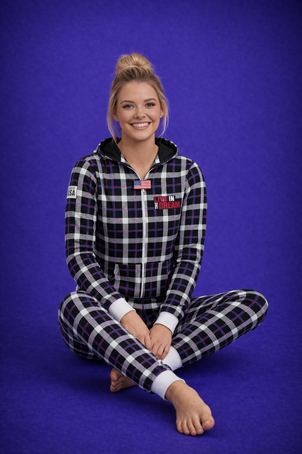 Team USA Plaid Onesies (Women's)
