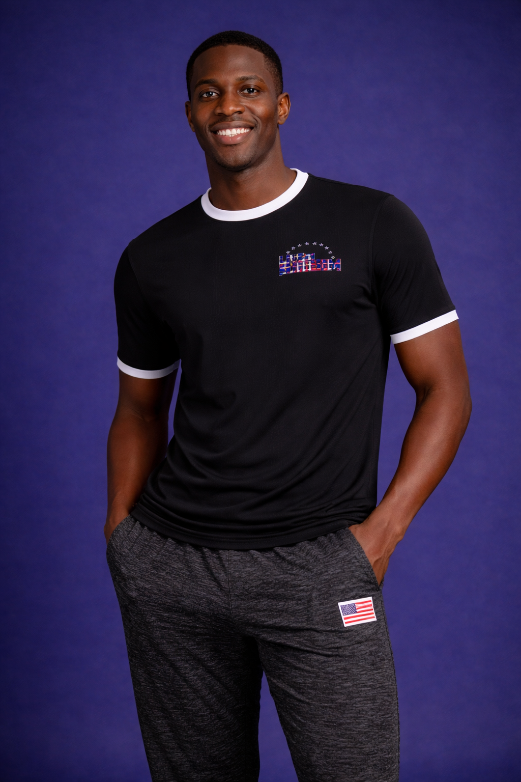 Team USA Plaid Short Sleeve Tops (Men's)