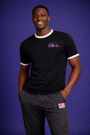 Team USA Plaid Short Sleeve Tops (Men's)