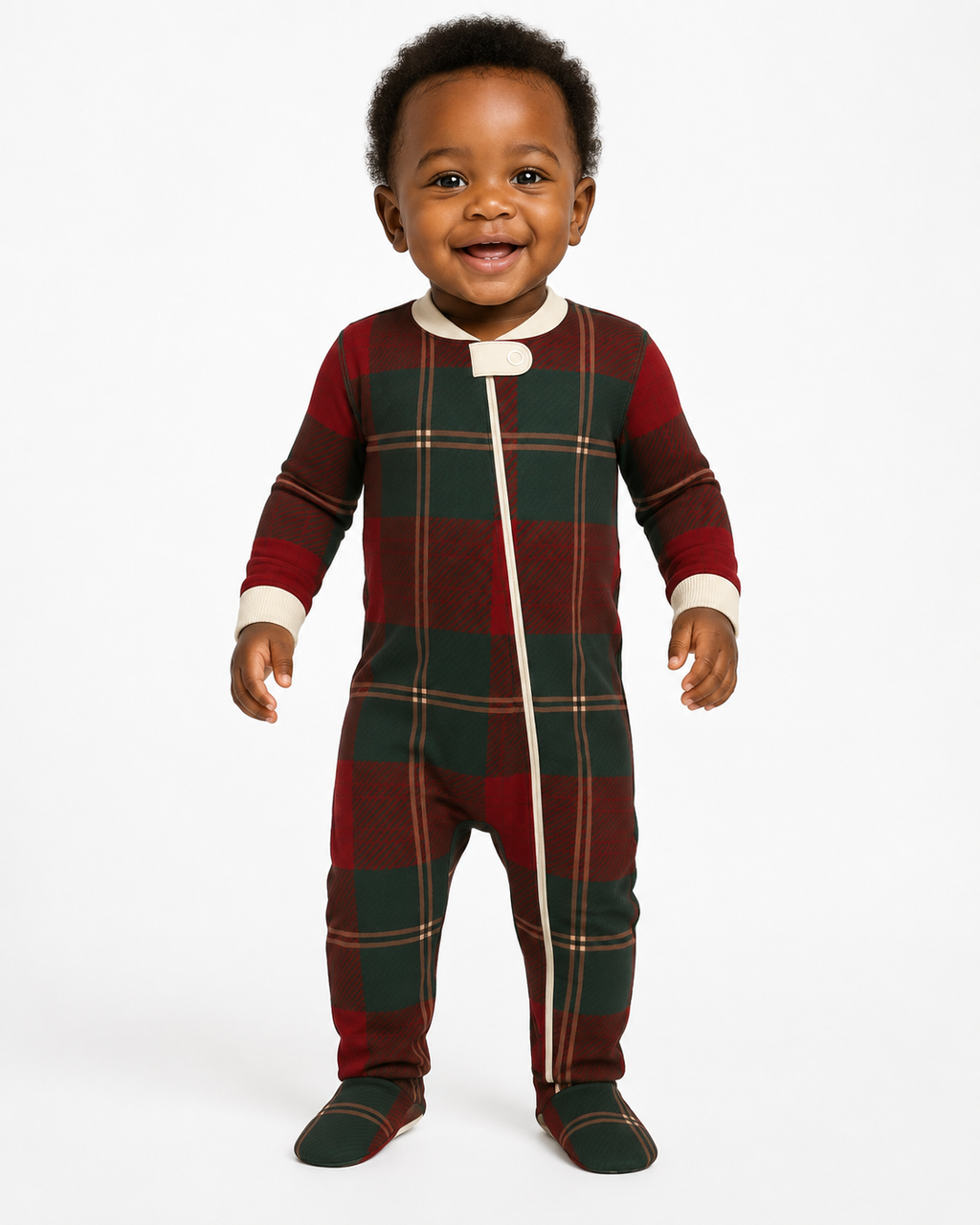 Christmas Legacy Plaid Onesie (Baby)