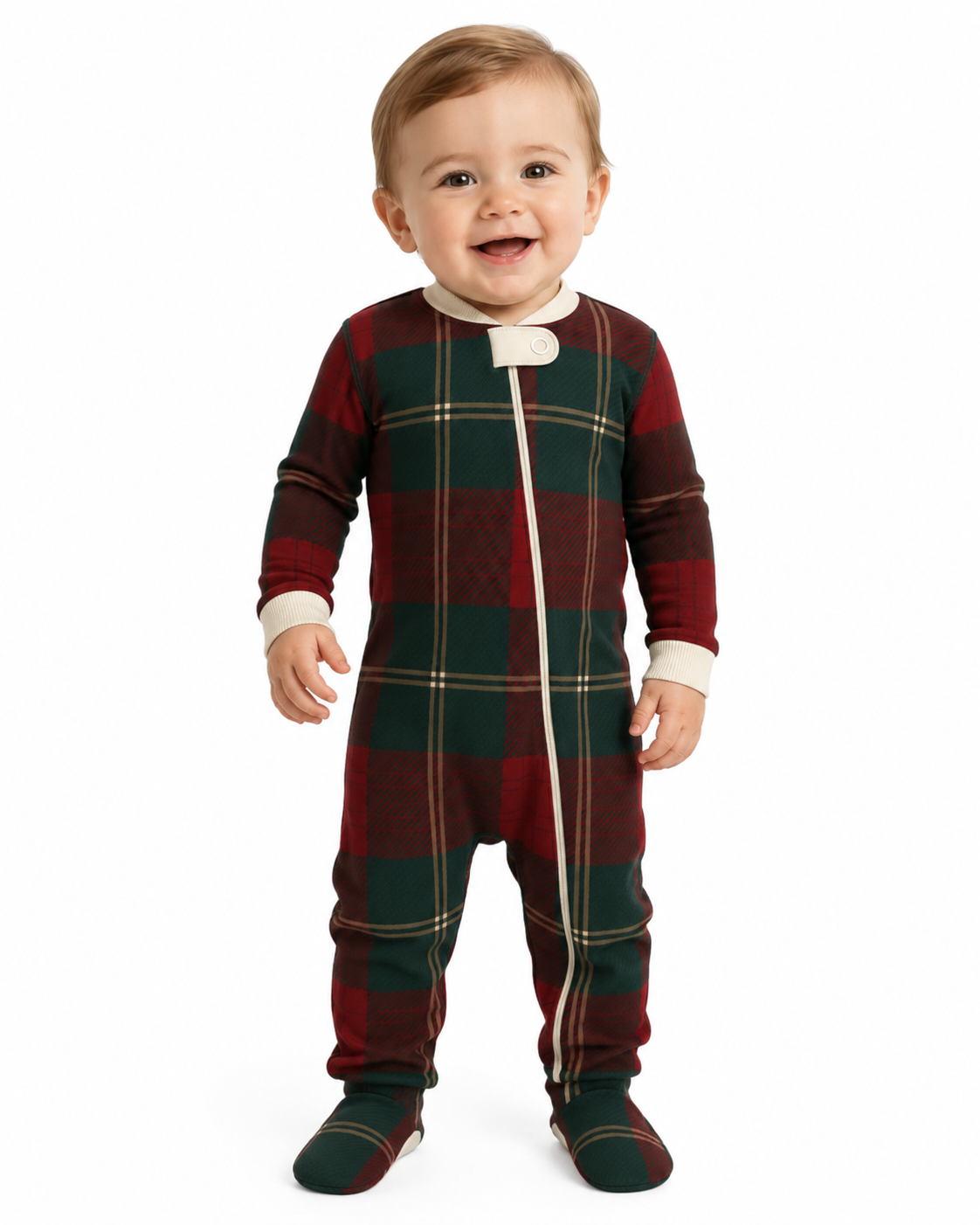 Christmas Legacy Plaid Onesie (Baby)