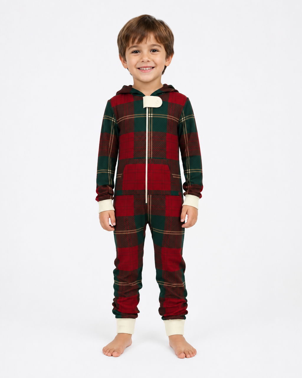 Christmas Legacy Plaid Onesie (Kids)