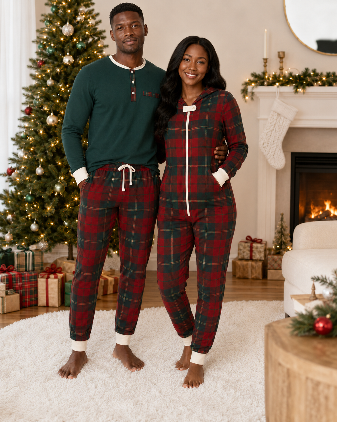 Legacy Plaid Henley Top (Men's)