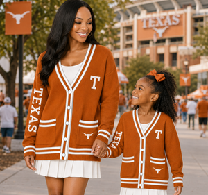 University of Texas Varsity Cardigan (Unisex)