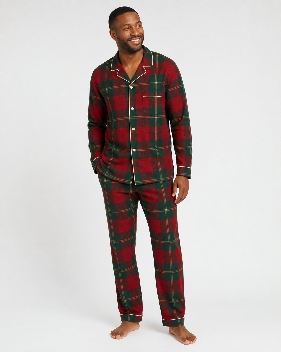 Christmas Legacy Plaid Relaxed Fit Pants (Unisex)
