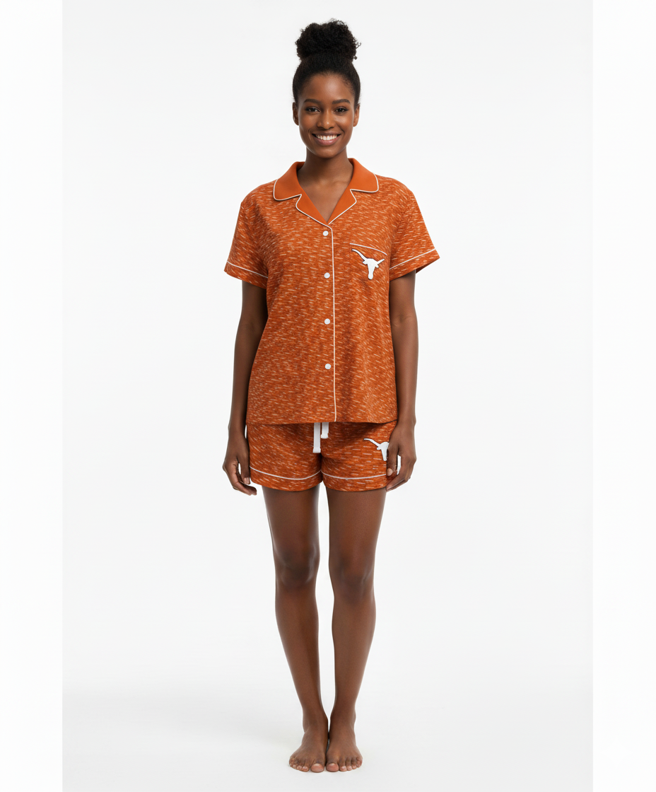 University of Texas Shorts Sleeve SET (Women's)