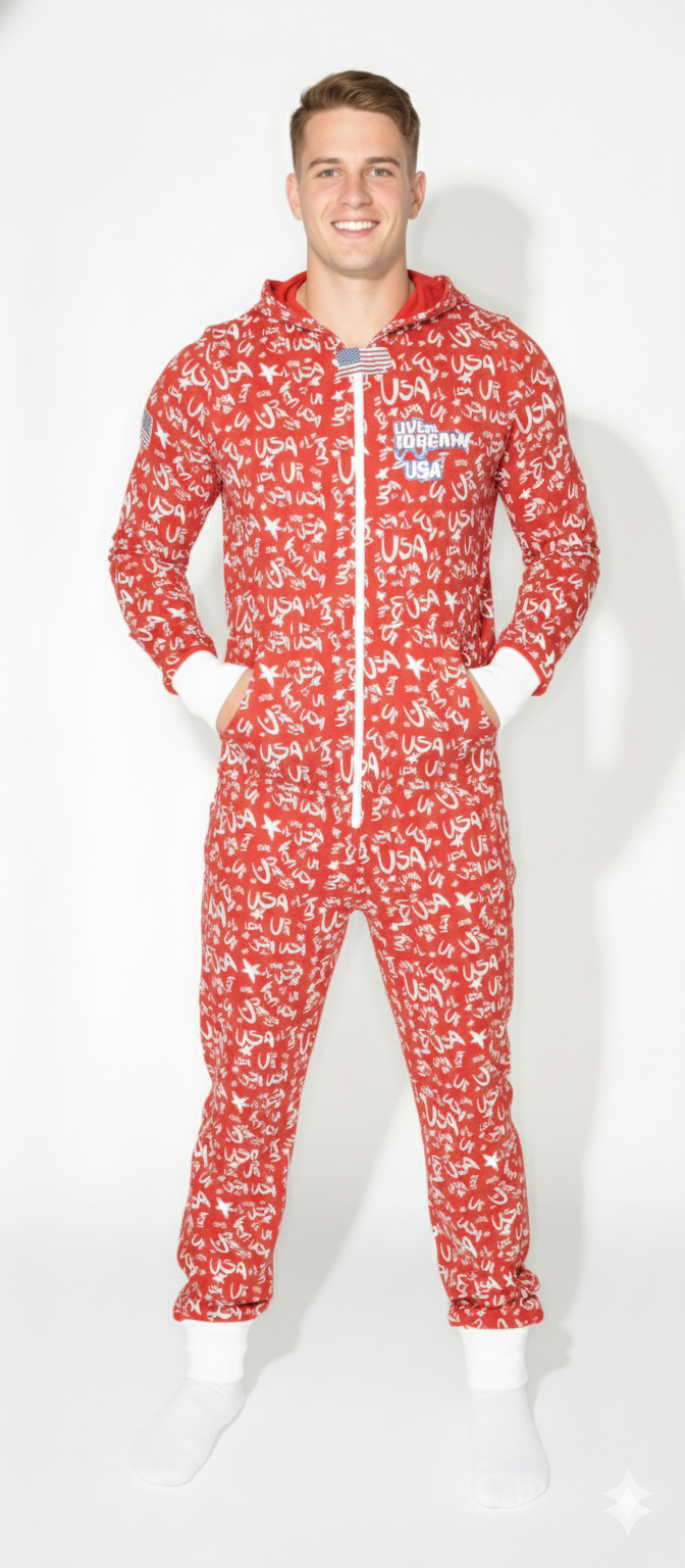 Team USA Limited Edition Winter Onesies (Men)