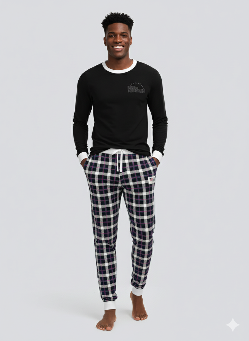 Team USA Plaid Jogger SET (Men)
