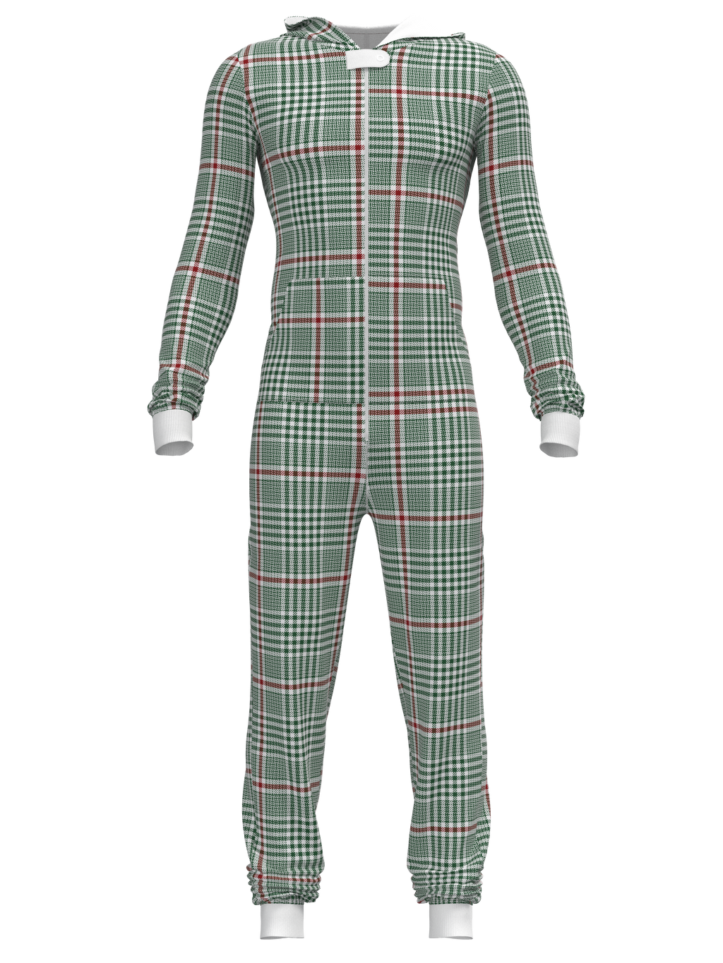 Christmas Soft Plaid Onesie (Men)