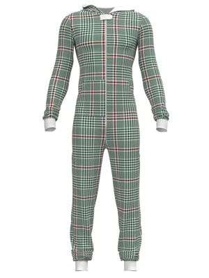Christmas Soft Plaid Onesie (Men)