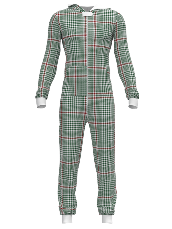 Christmas Soft Plaid Onesie (Men)