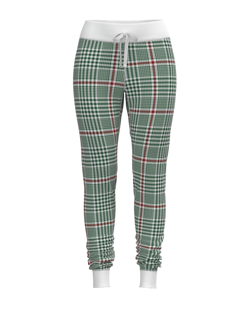 Christmas Soft Plaid Jogger Pants (Women's)