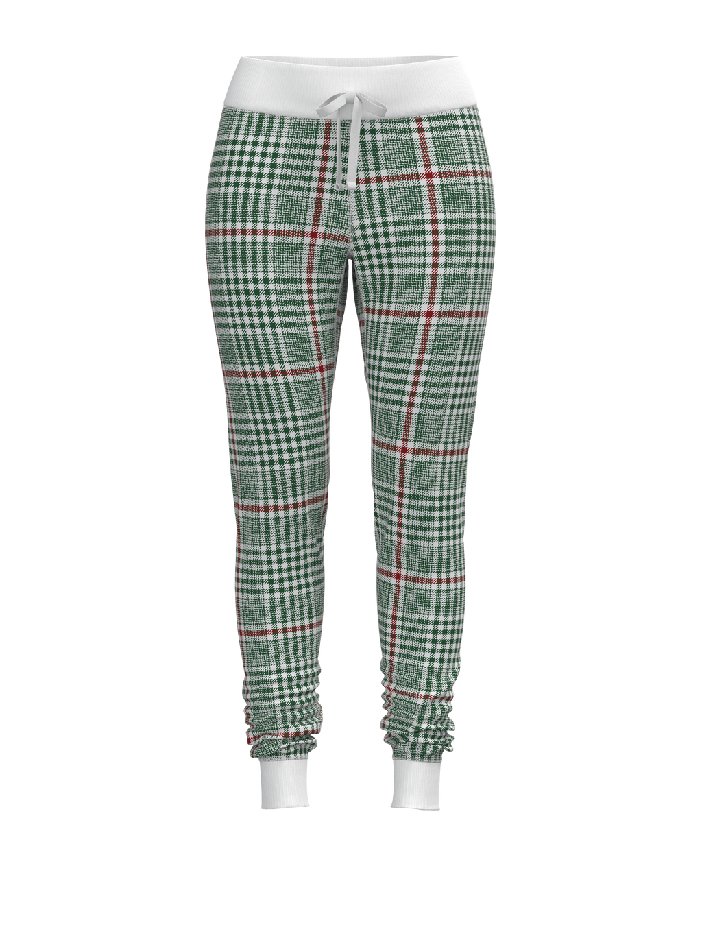 Christmas Soft Plaid Jogger Pant (Women's)