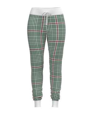 Christmas Soft Plaid Jogger Pants (Women's)