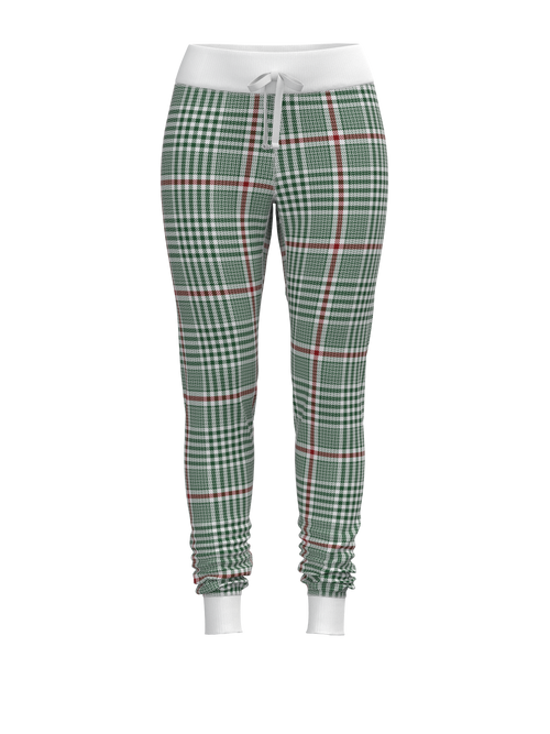 Christmas Soft Plaid Jogger Pants (Women's)