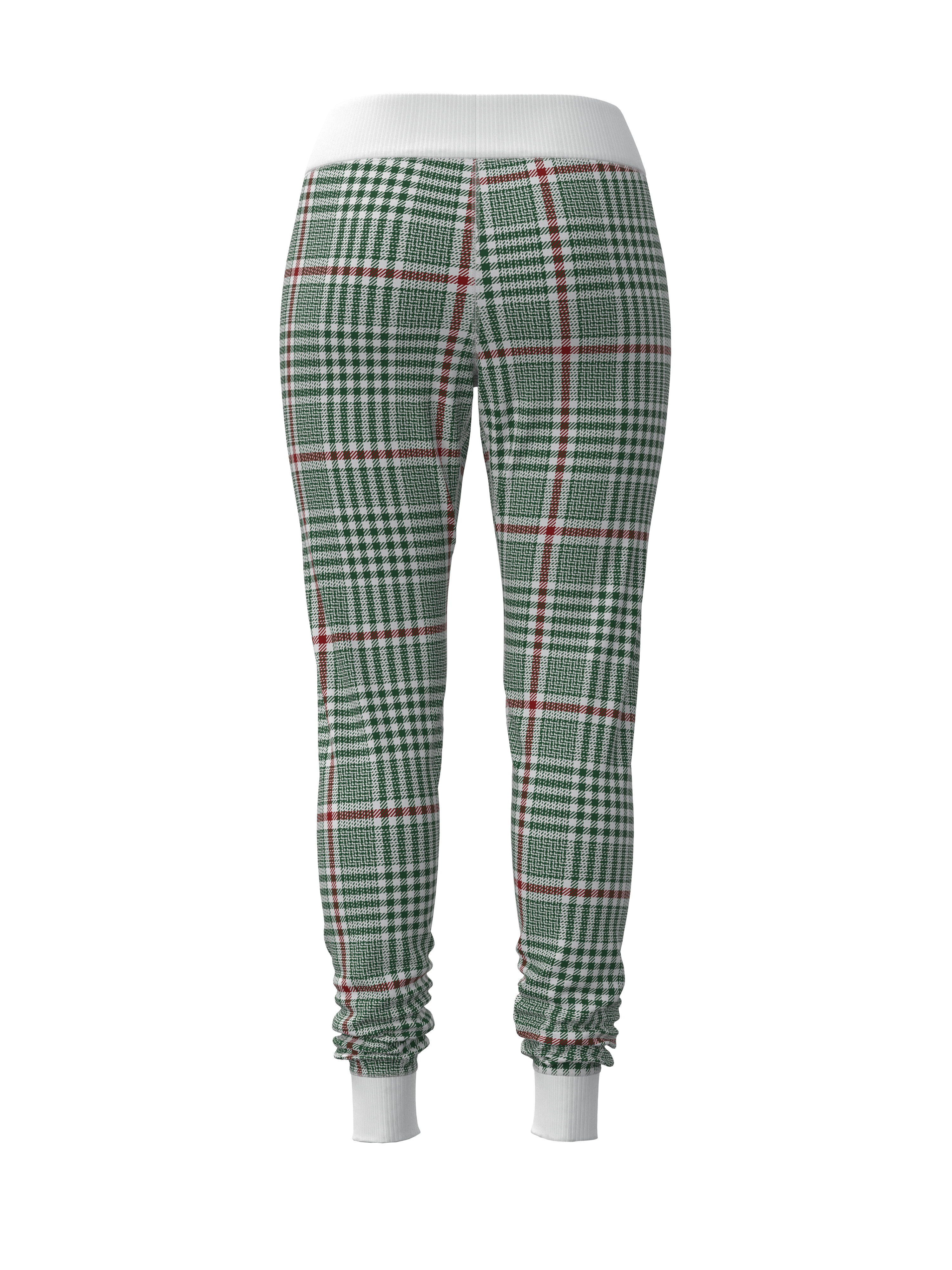 Christmas Soft Plaid Jogger Pant (Women's)