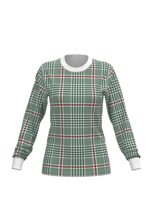Christmas Soft Plaid Top (Women's)