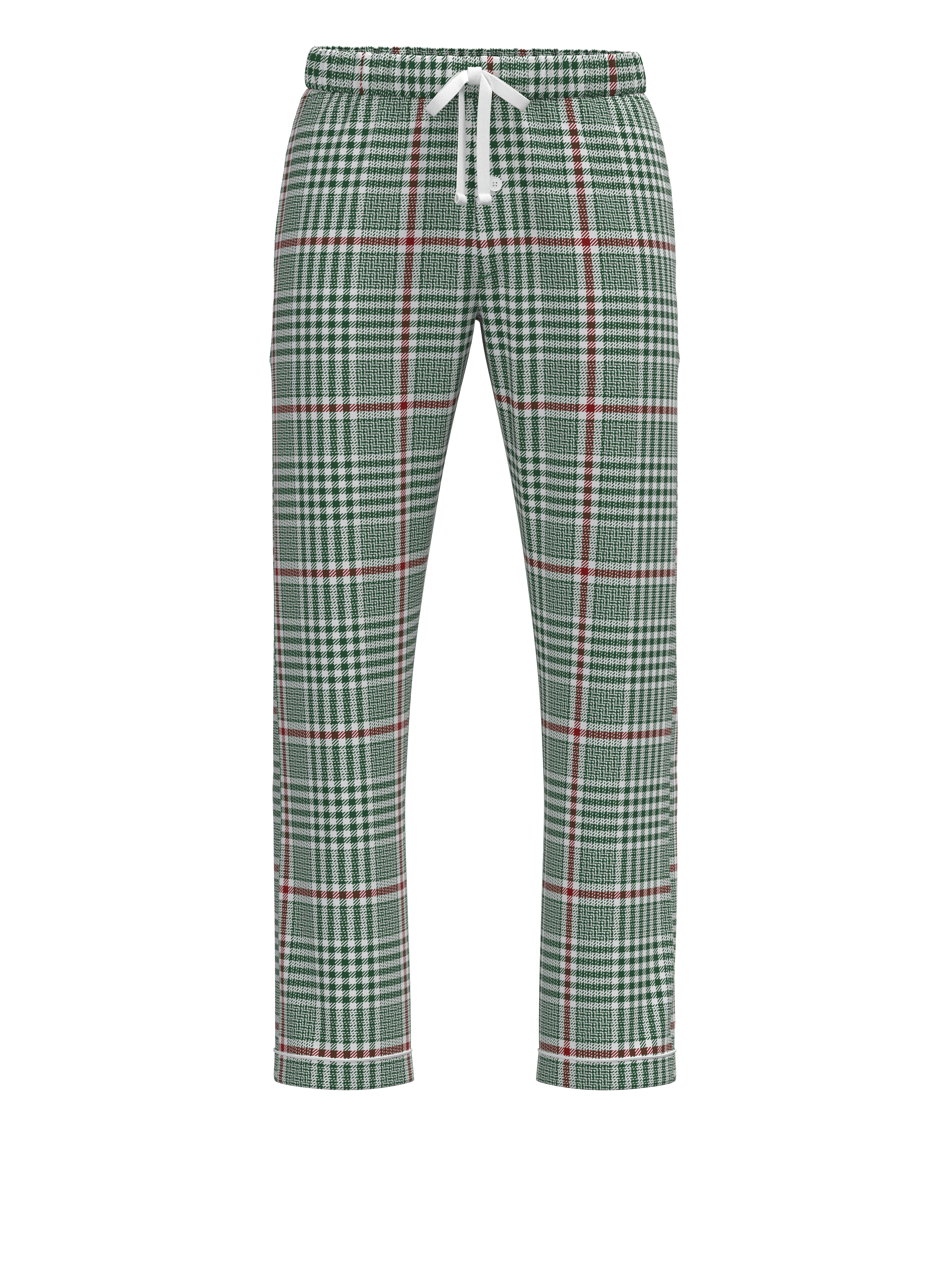 Christmas Soft Plaid Relaxed Fit Pant (Unisex)