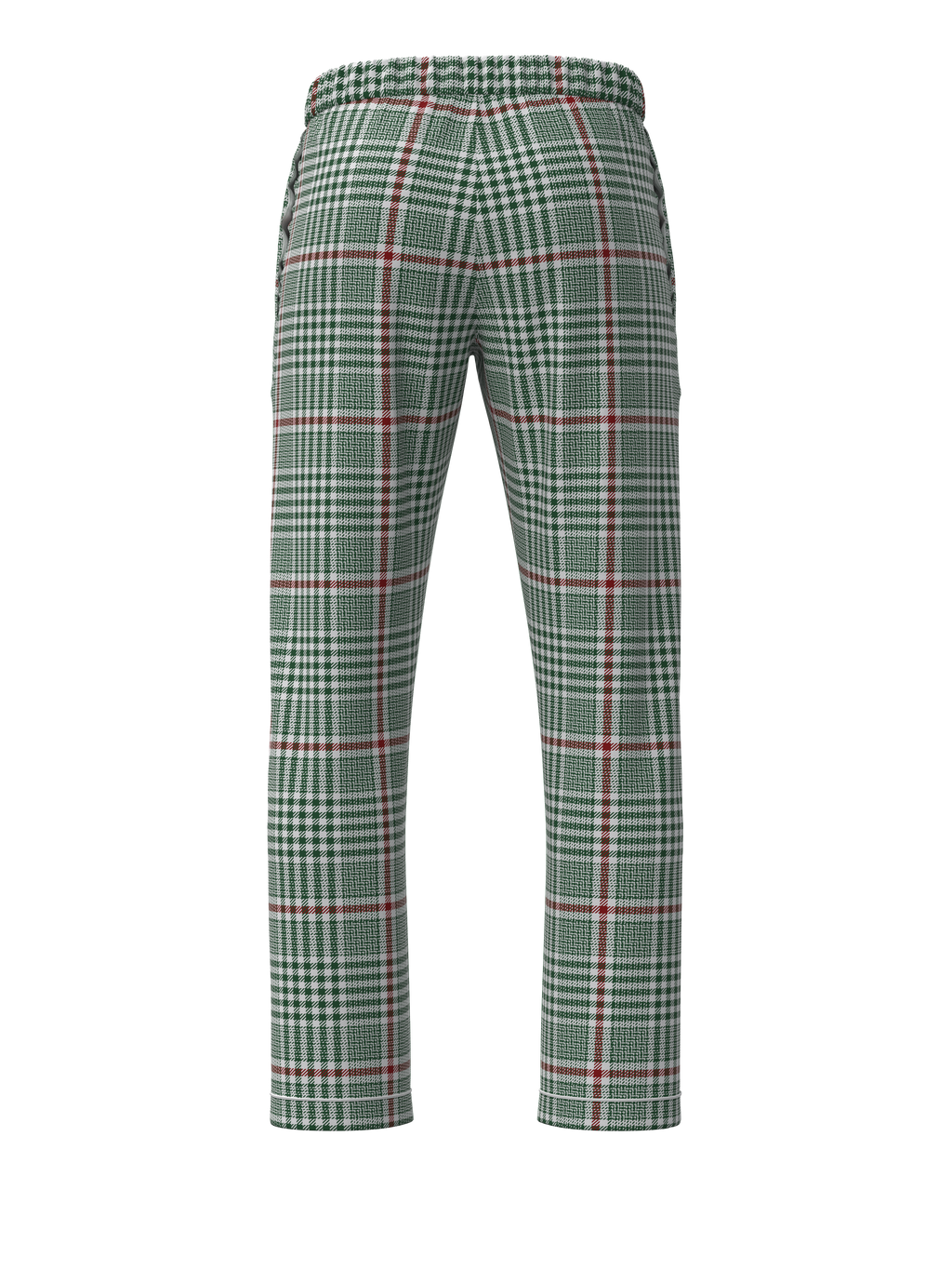 Christmas Soft Plaid Relaxed Fit Pant (Unisex)
