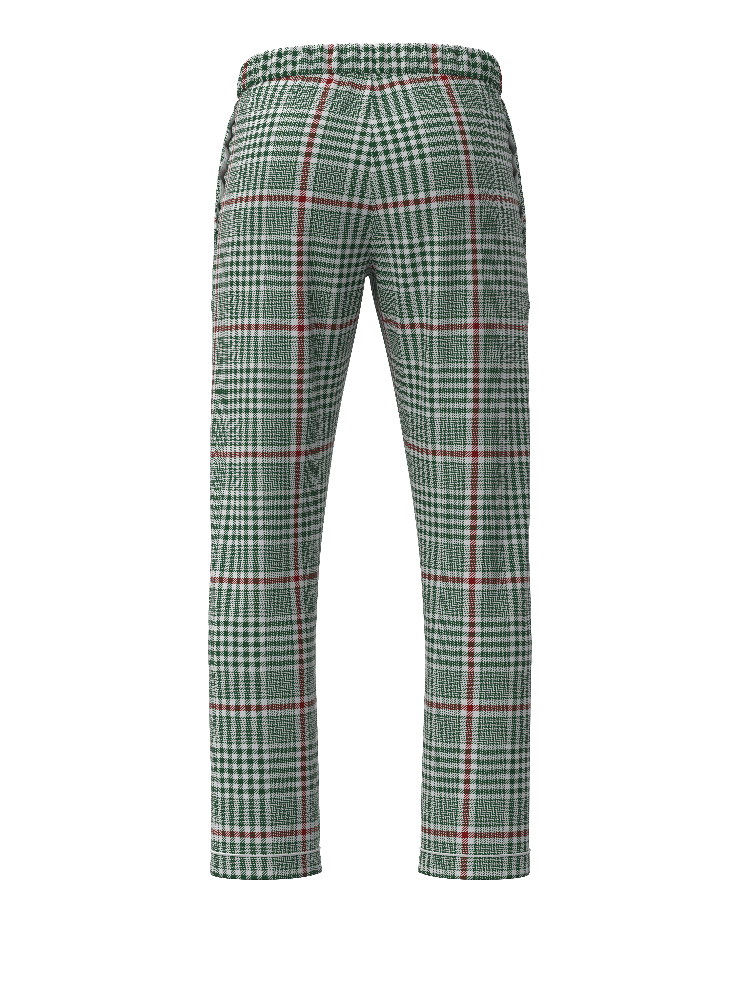 Christmas Soft Plaid Relaxed Fit Pant (Unisex)