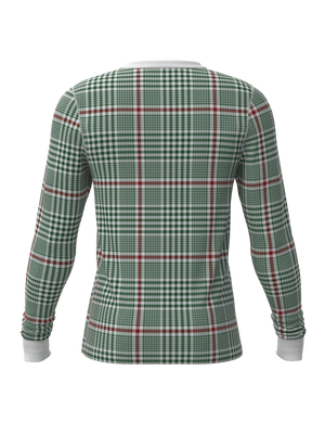 Christmas Soft Plaid Long Sleeve Top (Men's)