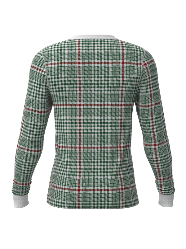 Christmas Soft Plaid Long Sleeve Top (Men's)