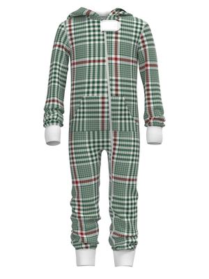 Christmas Soft Plaid Onesie (Kids)
