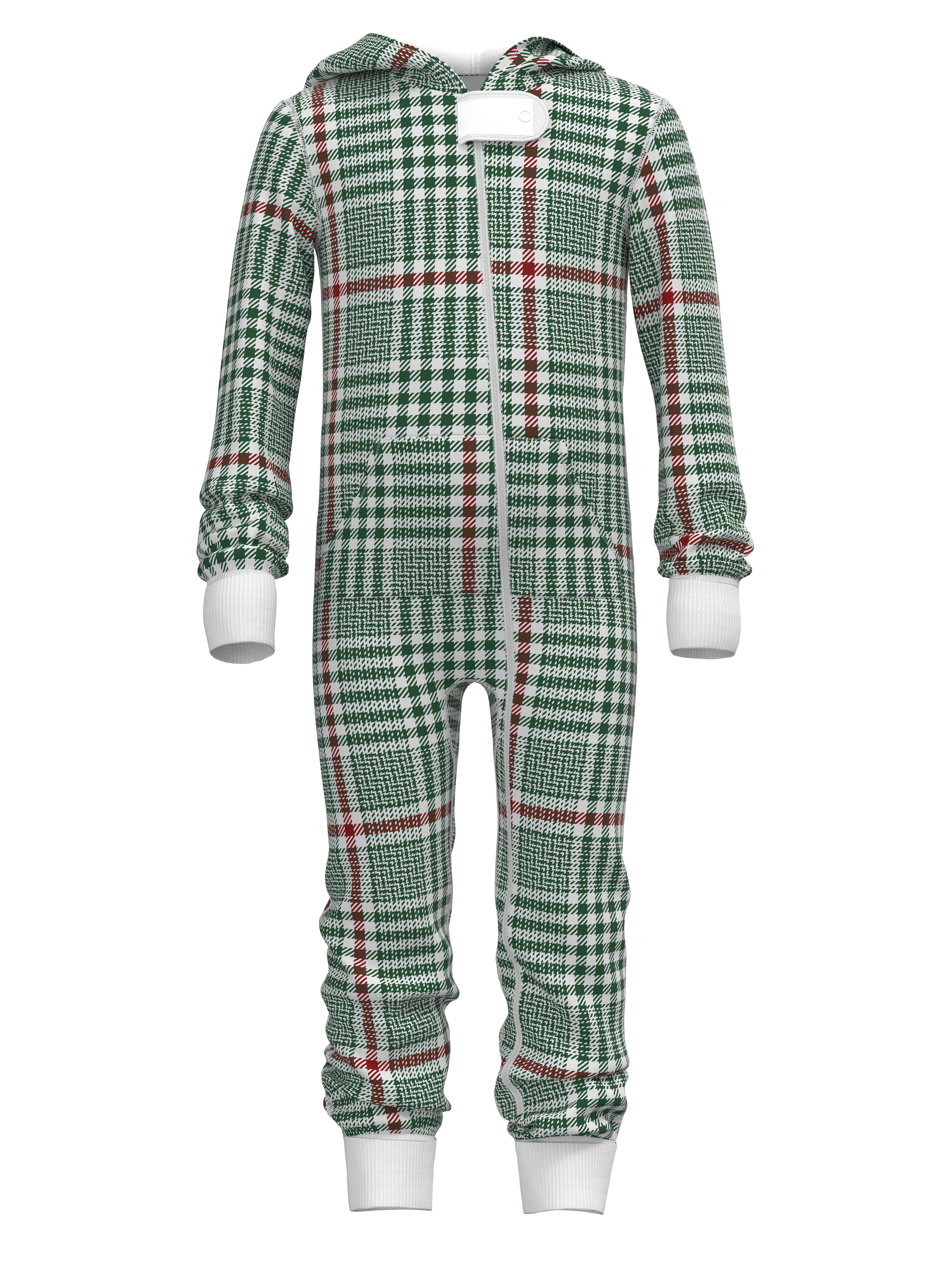 Christmas Soft Plaid Onesie (Kids)
