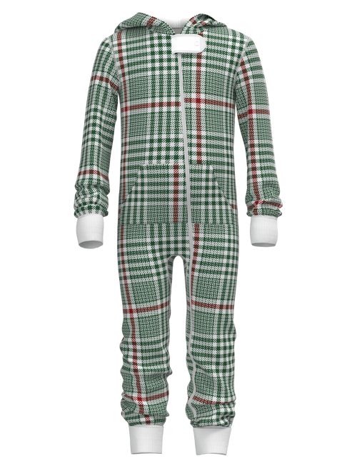 Christmas Soft Plaid Onesie (Kids)