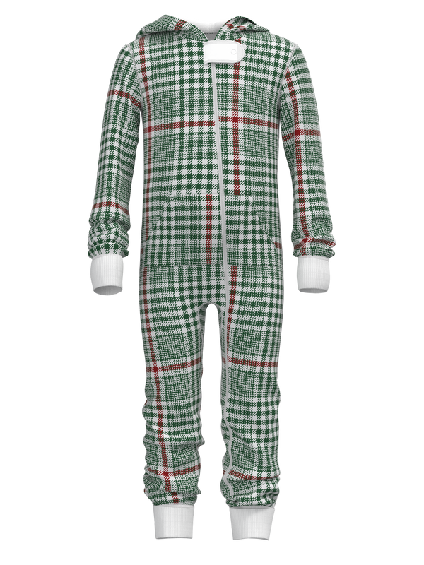 Christmas Soft Plaid Onesie (Baby)