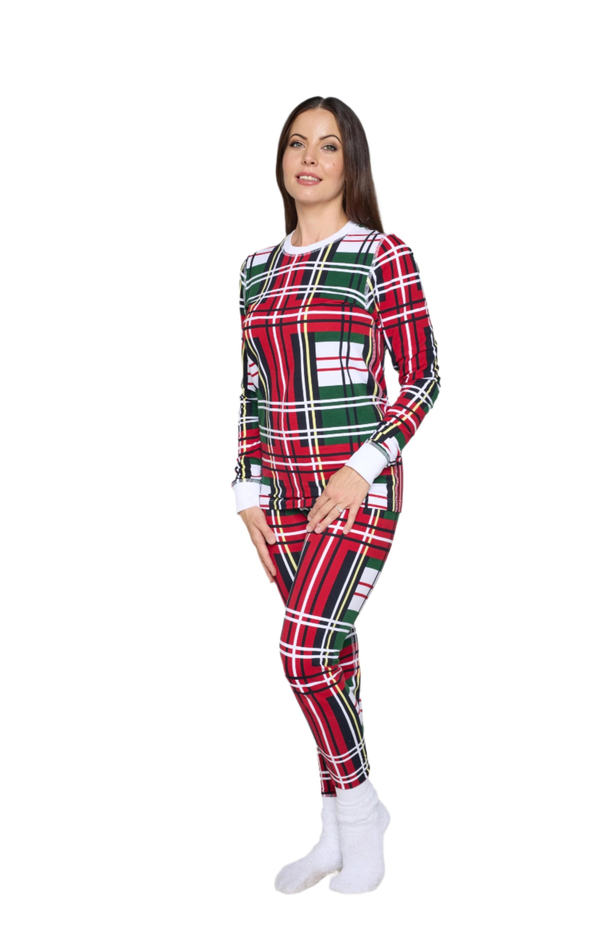 Christmas Plaid Jogger Pant (Women's)