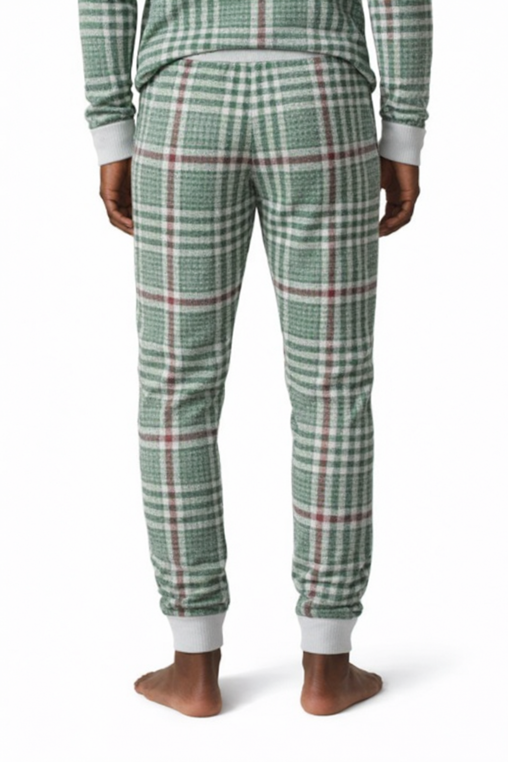 Christmas Soft Plaid Jogger Pants (Men's)