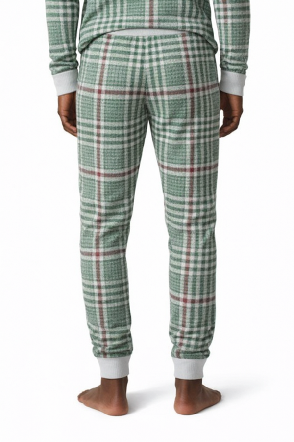 Christmas Soft Plaid Jogger Pants (Men's)