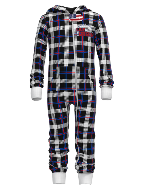 Team USA Plaid Onesies (Kids)