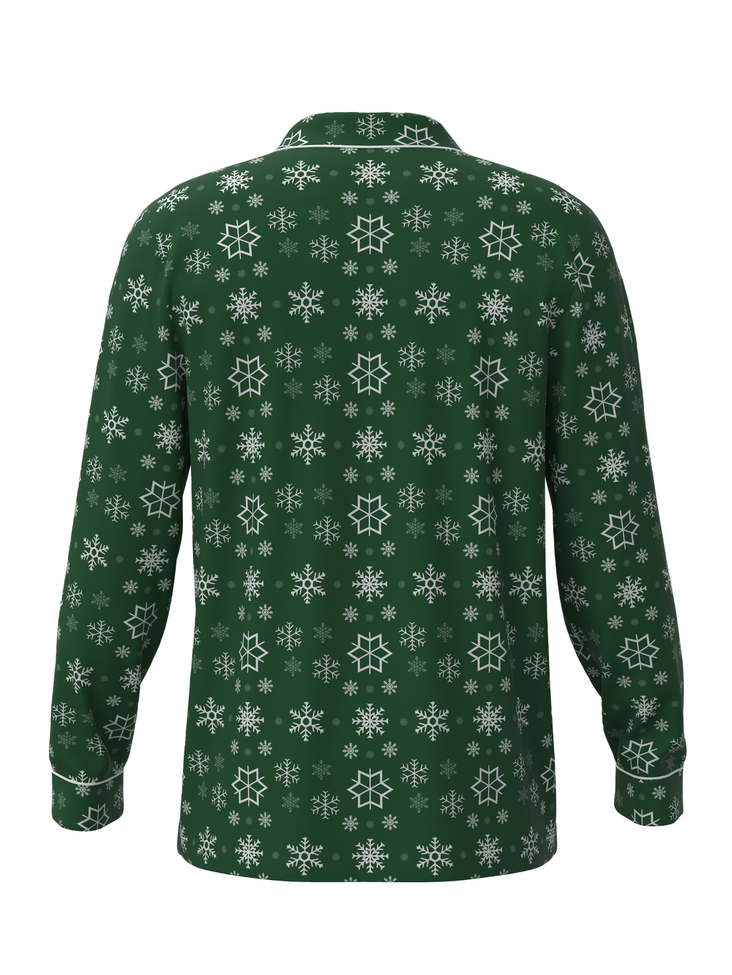 Christmas Snowflake  Button Down Top (Unisex)
