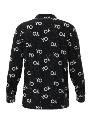 Christmas YO YO YO Button Down Top (Unisex)