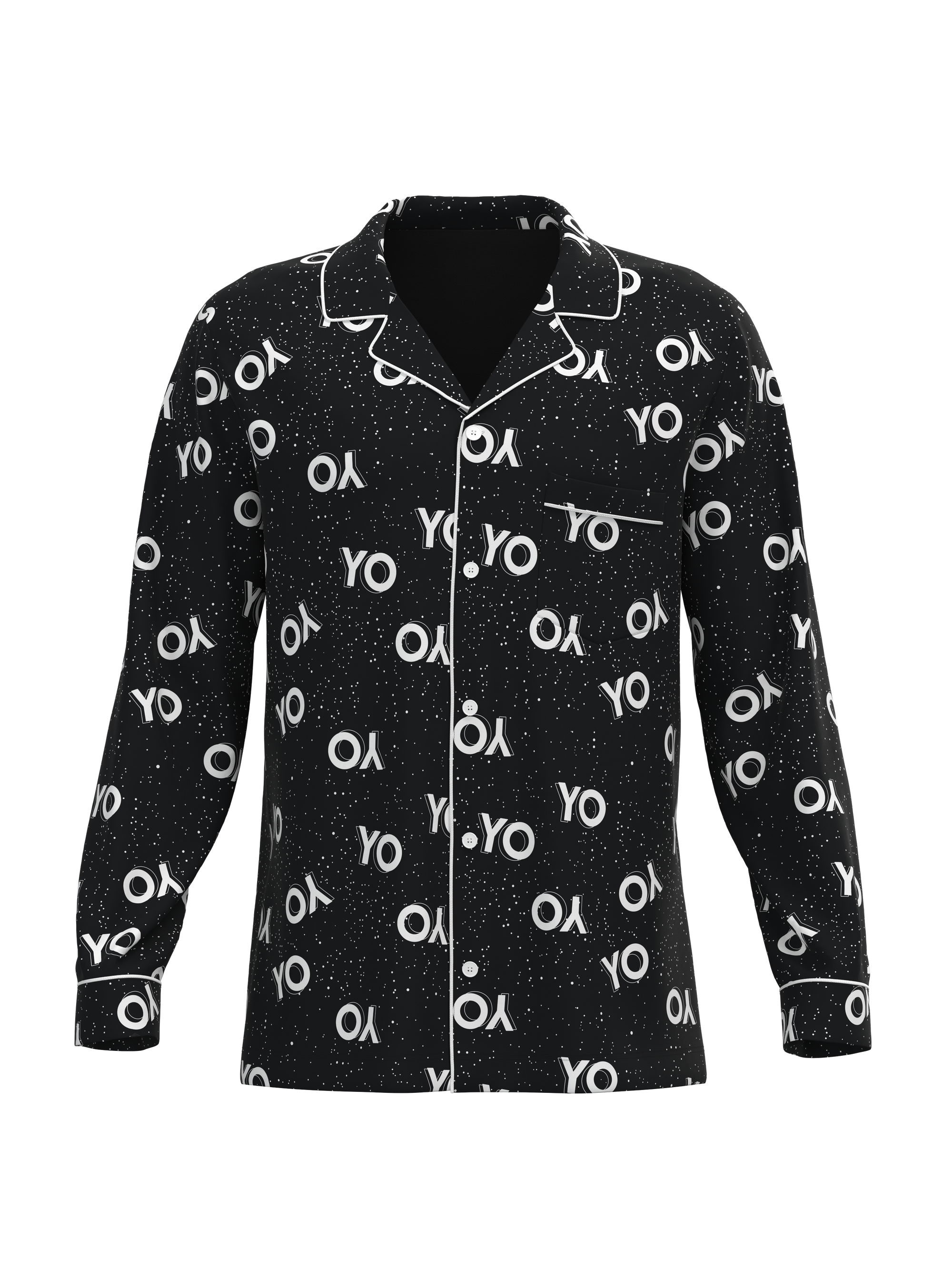 Christmas YO YO YO Button Down Top (Unisex)